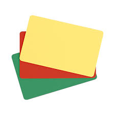 CARTES PVC COULEUR LOT DE 100